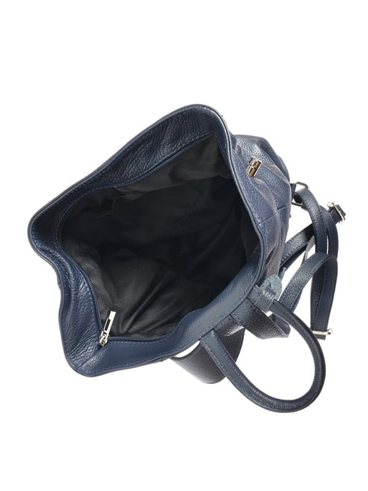 Anna Luchini Azul Bolso de cuero - Image 4