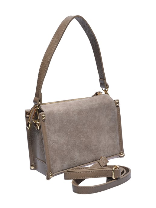 Anna Luchini Beige Bolso de cuero - Image 2