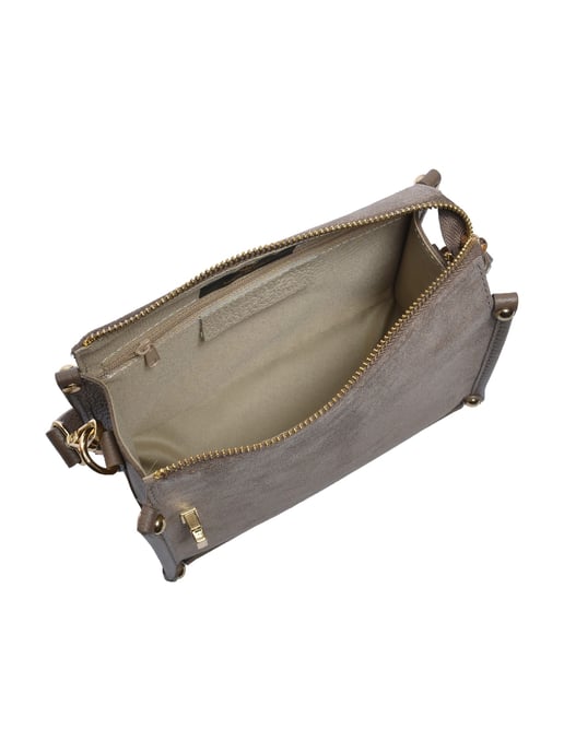 Anna Luchini Beige Bolso de cuero - Image 4