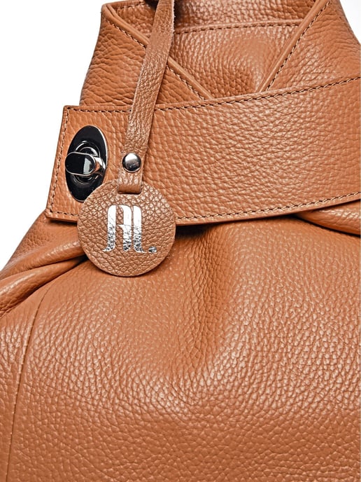Anna Luchini Brown Bolso de cuero - Image 3