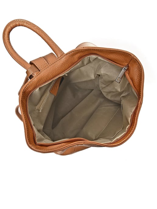 Anna Luchini Brown Bolso de cuero - Image 4
