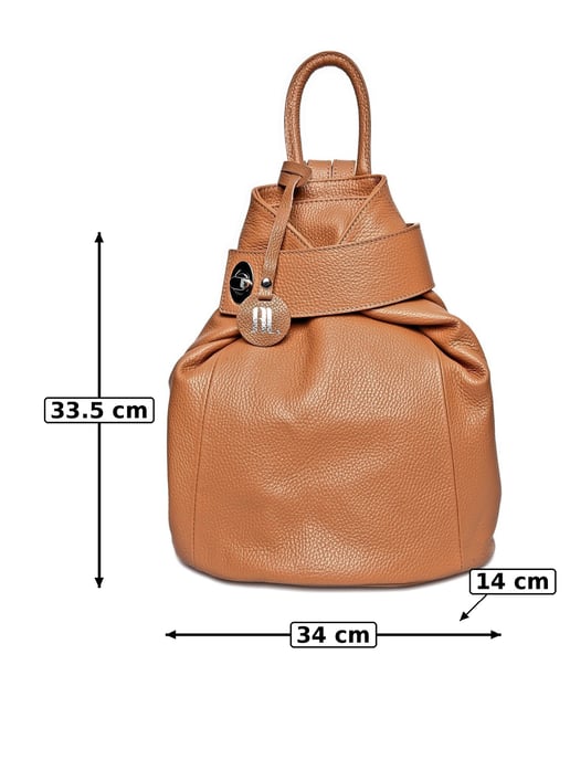 Anna Luchini Brown Bolso de cuero - Image 5