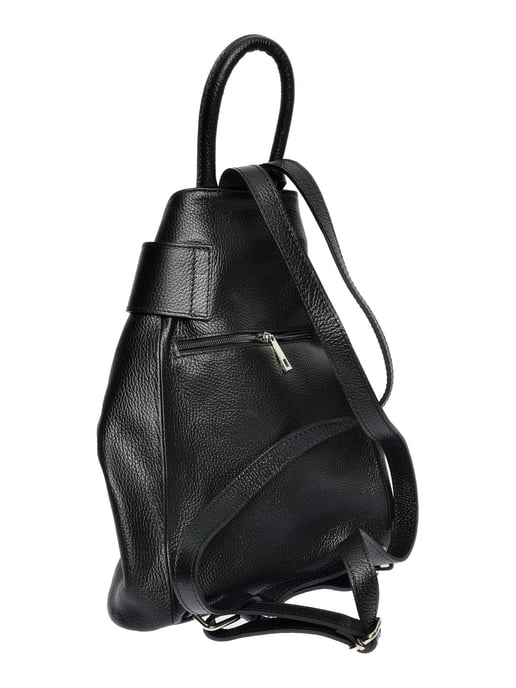 Anna Luchini Negro Bolso de cuero - Image 2