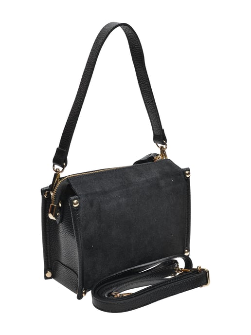Anna Luchini Negro Bolso de cuero - Image 2