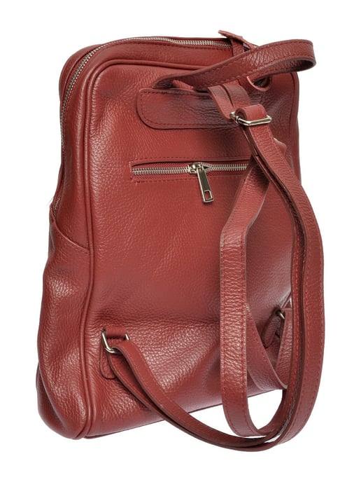 Roberta M Rojo Bolso de cuero - Image 2
