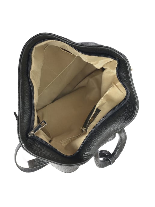 Anna Luchini Negro Bolso de cuero - Image 4