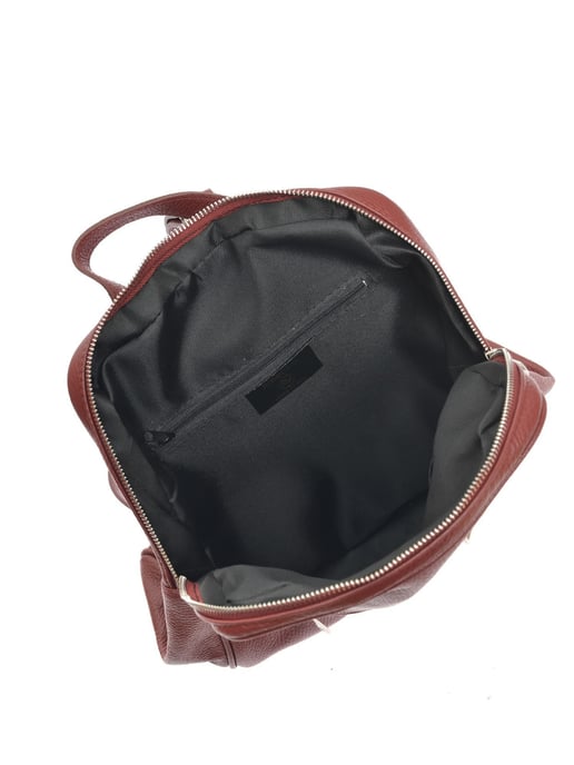 Roberta M Rojo Bolso de cuero - Image 4