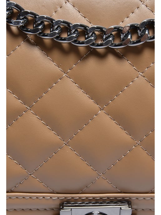 Anna Luchini Beige Bolso de cuero - Image 3