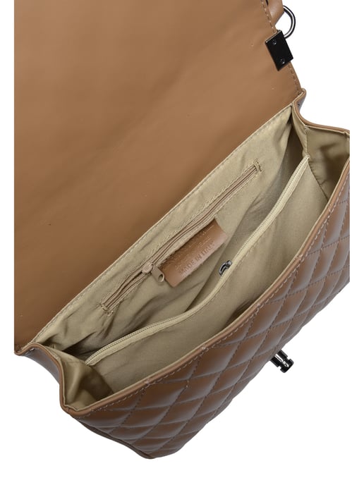 Anna Luchini Beige Bolso de cuero - Image 4
