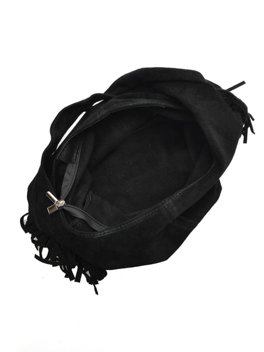 Isabella Rhea Negro Bolso de cuero - Image 4