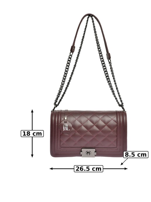 Anna Luchini Vino Bolso de cuero - Image 6