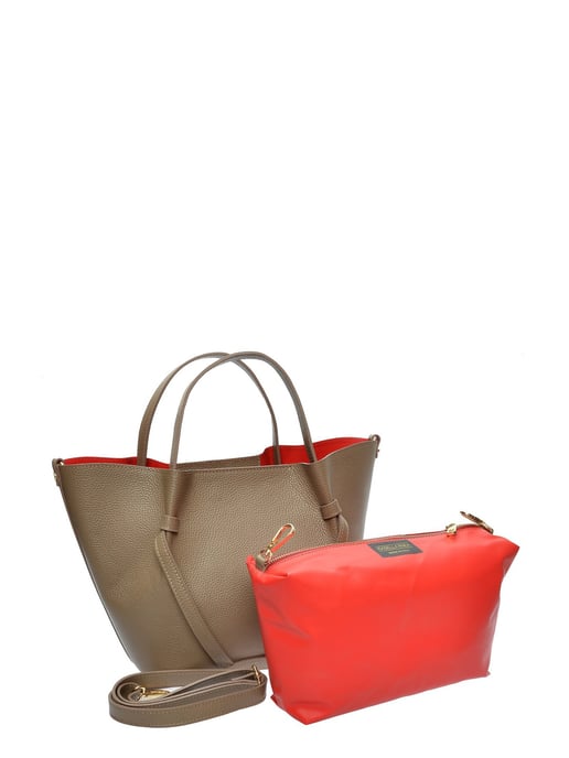 Isabella Rhea Beige Bolso de cuero - Image 2