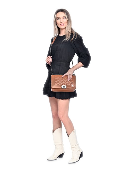 Anna Luchini Brown Bolso de cuero - Image 5