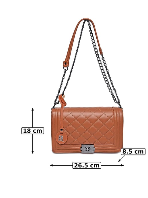 Anna Luchini Brown Bolso de cuero - Image 6