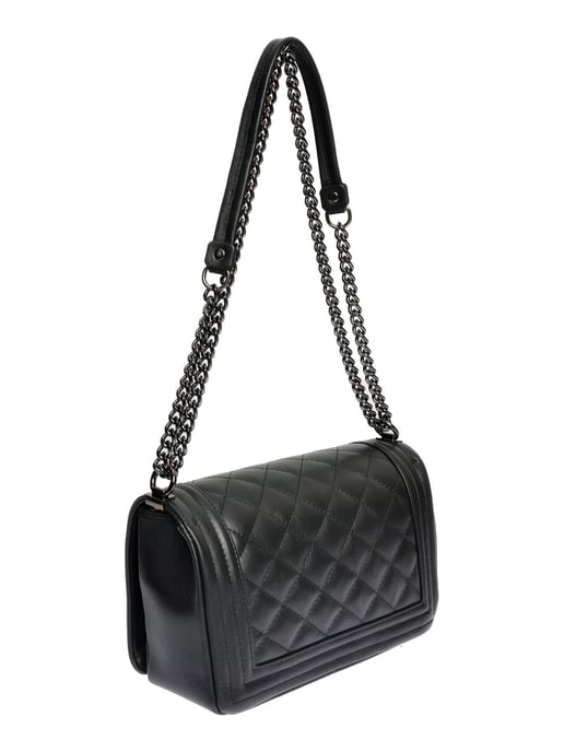 Anna Luchini Negro Bolso de cuero - Image 2