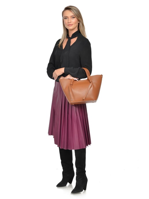 Isabella Rhea Brown Bolso de cuero - Image 5