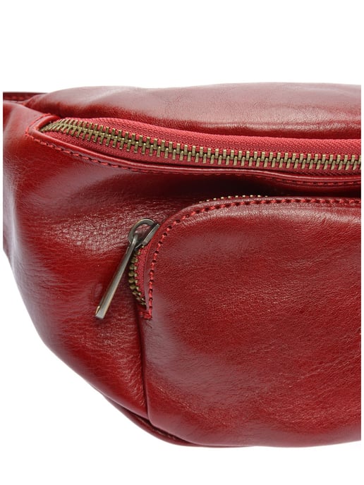 Isabella Rhea Rojo Bolso de cuero - Image 3