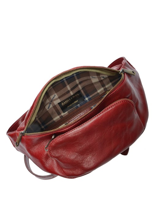 Isabella Rhea Rojo Bolso de cuero - Image 4