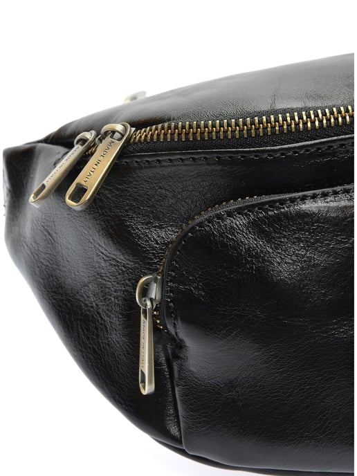 Isabella Rhea Negro Bolso de cuero - Image 3