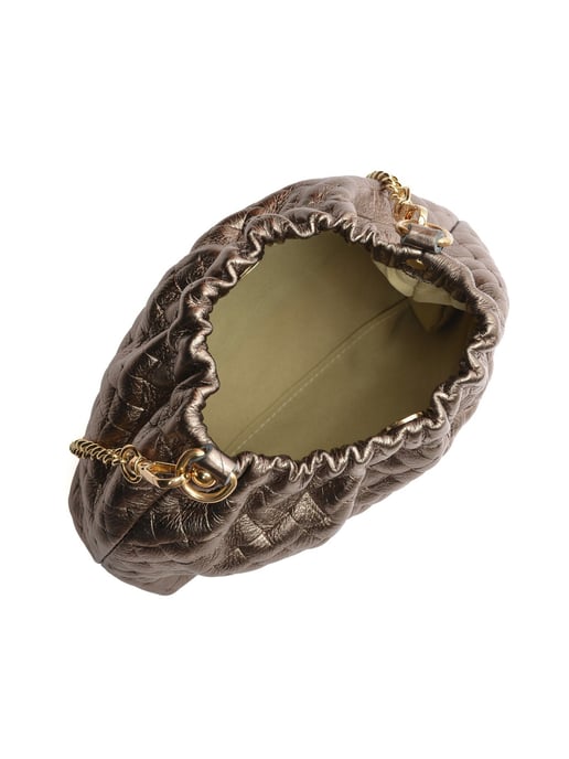 Anna Luchini Bronce Bolso de cuero - Image 3