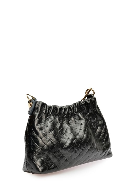 Anna Luchini Negro Bolso de cuero - Image 2