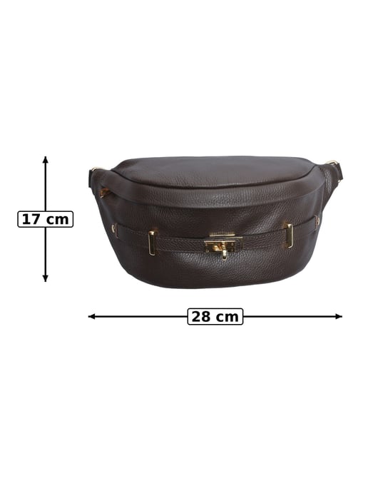 Anna Luchini Granate Bolso de cuero - Image 5