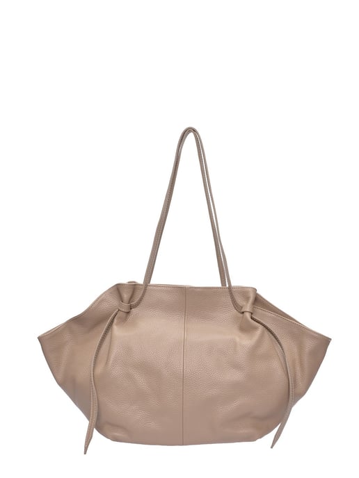 Roberta M Beige Bolso de cuero - Image 1