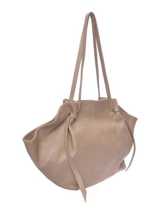 Roberta M Beige Bolso de cuero - Image 2