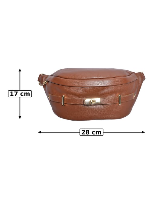 Anna Luchini Granate Bolso de cuero - Image 5