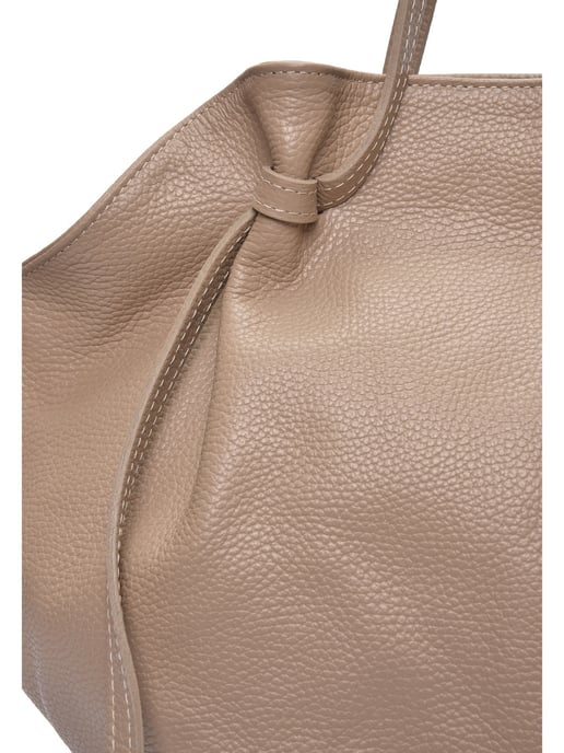 Roberta M Beige Bolso de cuero - Image 3