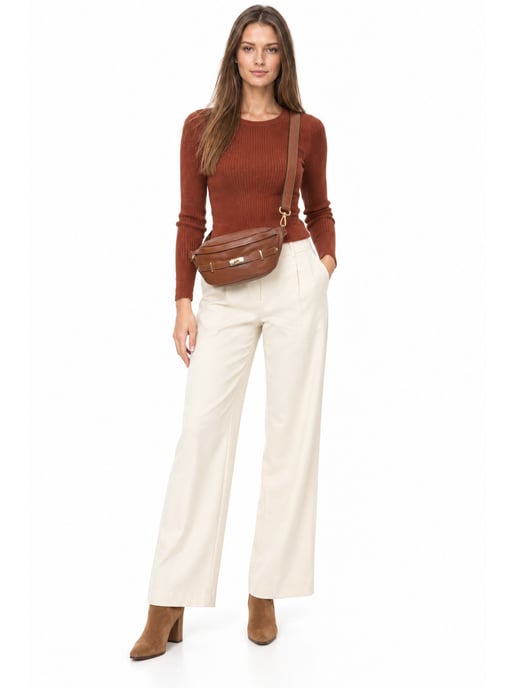 Anna Luchini Granate Bolso de cuero - Image 6