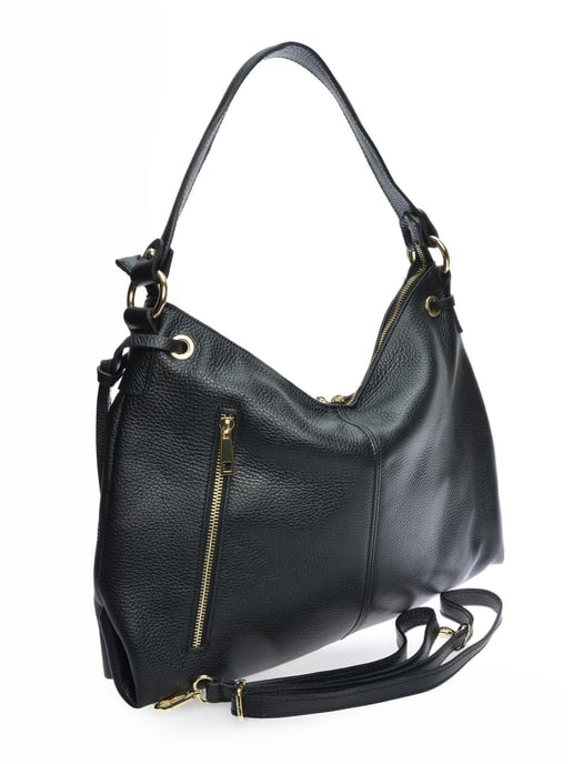 Isabella Rhea Negro Bolso de cuero - Image 2