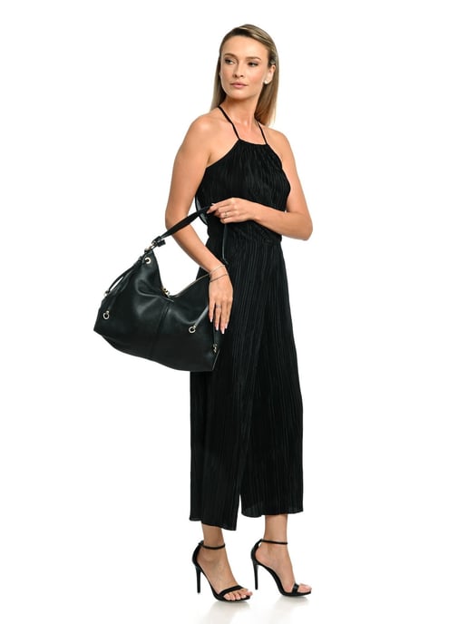 Isabella Rhea Negro Bolso de cuero - Image 5