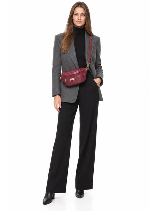 Anna Luchini Vino Bolso de cuero - Image 6