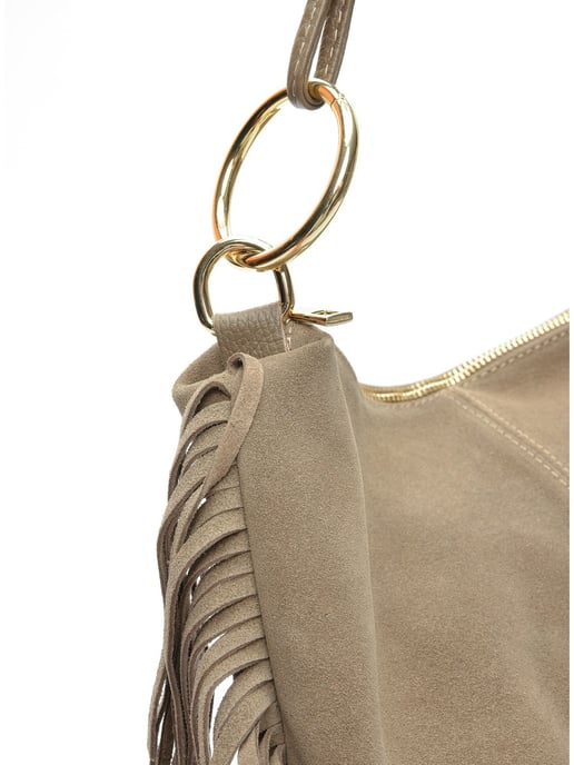Isabella Rhea Beige Bolso de cuero - Image 3