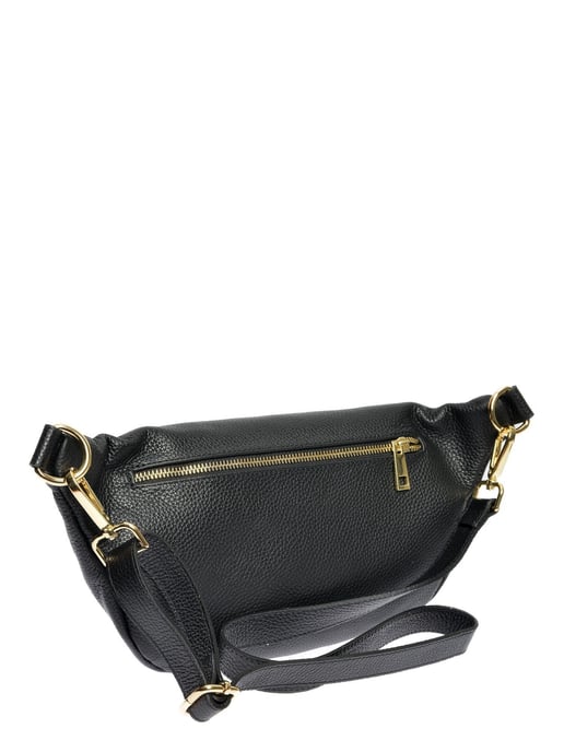Anna Luchini Negro Bolso de cuero - Image 2