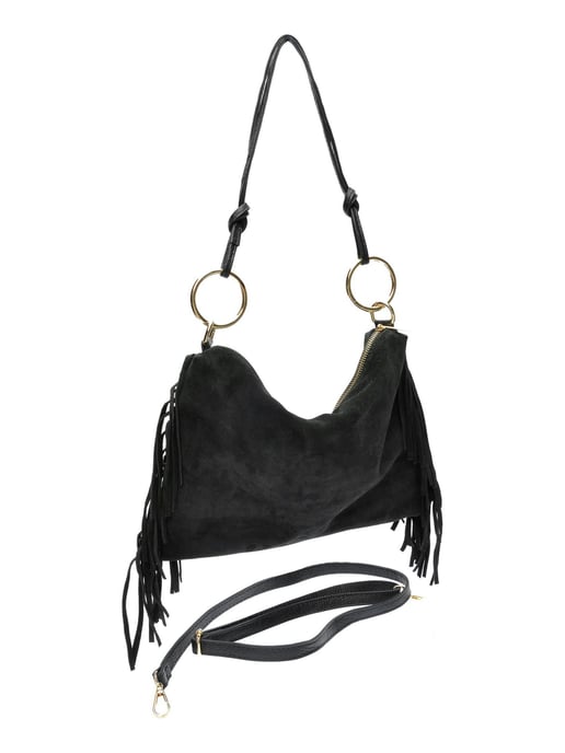 Isabella Rhea Negro Bolso de cuero - Image 2