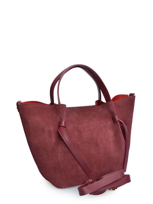 Isabella Rhea Borgoña Bolso de cuero - Image 2