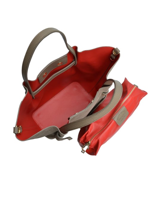 Isabella Rhea Beige Bolso de cuero - Image 4