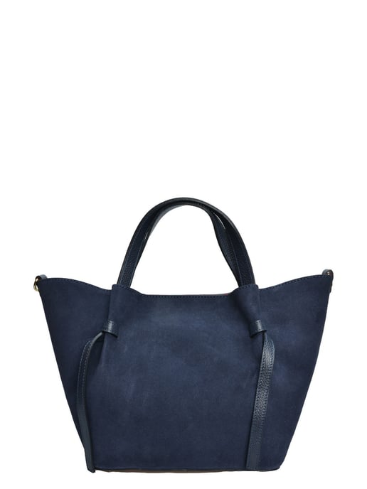 Isabella Rhea Azul Bolso de cuero - Image 1