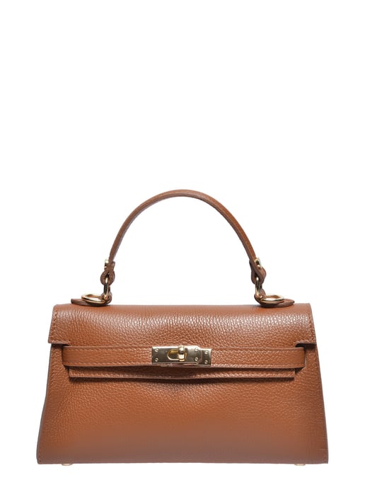 Anna Luchini Brown Bolso de cuero - Image 1