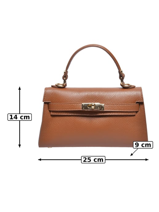 Anna Luchini Brown Bolso de cuero - Image 5