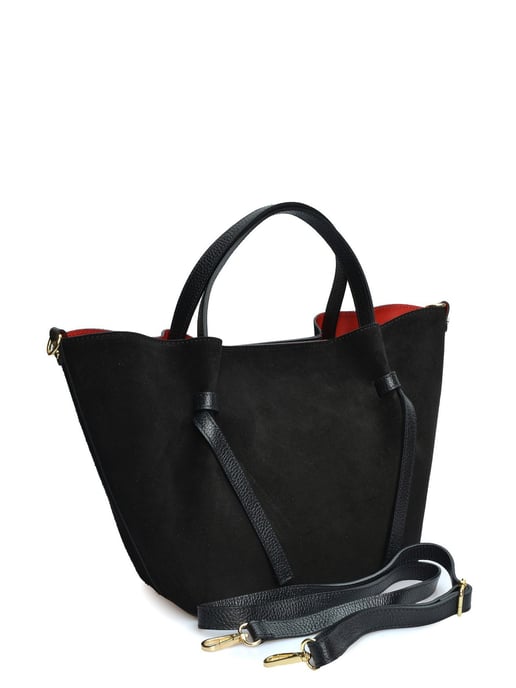 Isabella Rhea Negro Bolso de cuero - Image 2