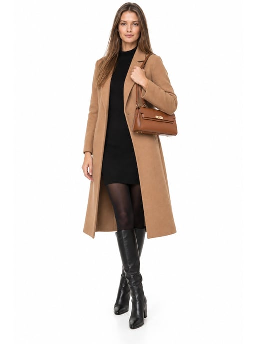 Anna Luchini Brown Bolso de cuero - Image 6