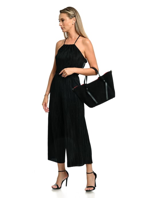 Isabella Rhea Negro Bolso de cuero - Image 5
