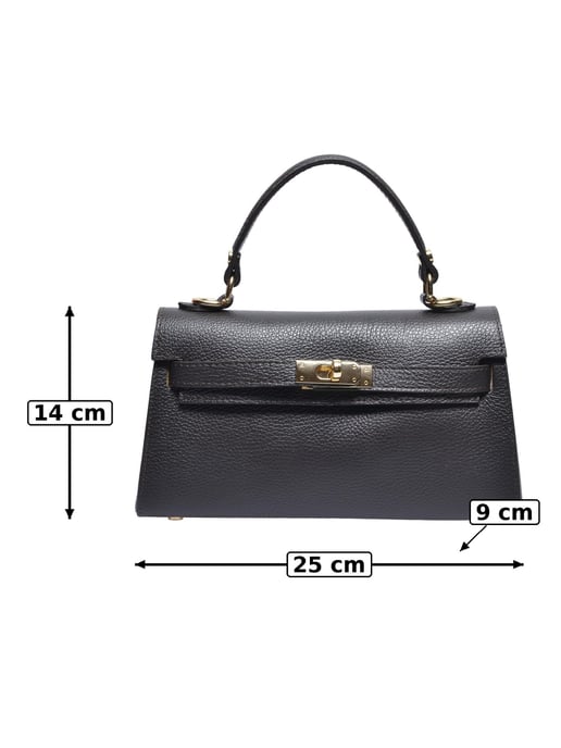 Anna Luchini Granate Bolso de cuero - Image 5