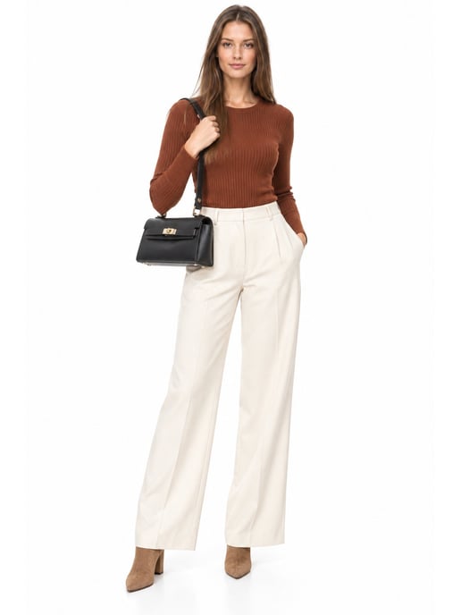 Anna Luchini Granate Bolso de cuero - Image 6