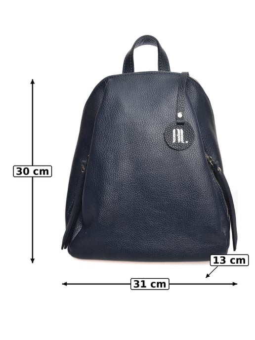Anna Luchini Azul Bolso de cuero - Image 6