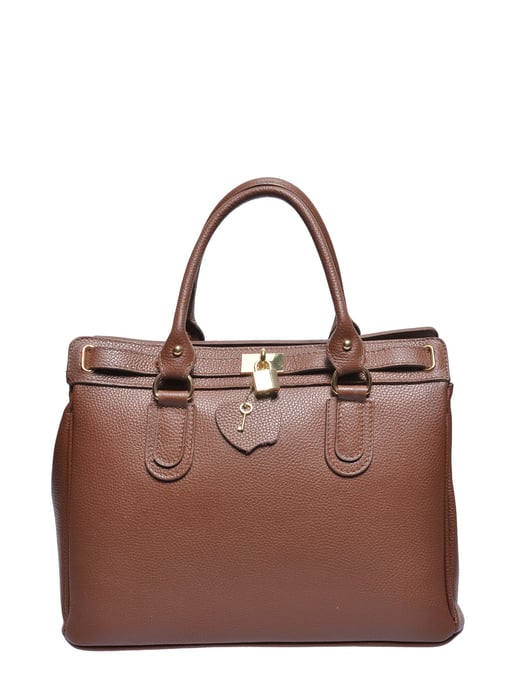 Roberta M Granate Bolso de cuero - Image 1