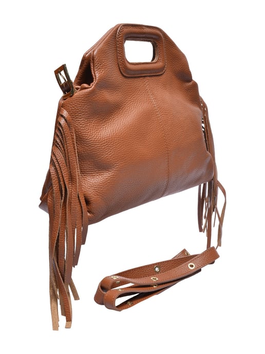 Anna Luchini Brown Bolso de cuero - Image 2